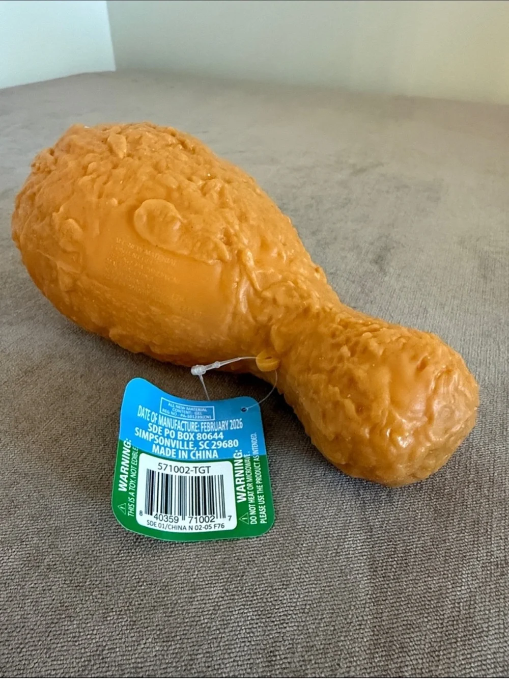 Sunny Days Squeezy Fried Chicken Leg Fidget Toy | Limited Edition Americana